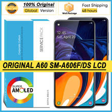 Samsung-tela lcd touch screen amoled original para galaxy, a60, a606, a6060, 100% polegadas, sensível ao toque, peças para reparo 2024 - compre barato