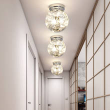 Lámpara de techo Industrial LED moderna, globo de cristal de estrella, iluminación de techo para sala de estar, dormitorio, decoración del hogar, accesorio de iluminación 2024 - compra barato