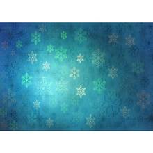 Snowflake Blue Photo Backdrop for Christmas Computer Printed Backgrounds for Children Baby Portrait Photography Props Photoshoot 2024 - buy cheap
