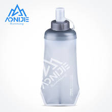 AONIJIE-botella de agua plegable para deportes al aire libre, termo suave para viajar, correr, senderismo, Camping, SD26, 420ml/500ml 2024 - compra barato