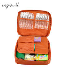 Estuche de viaje naranja para exteriores, caja médica pequeña para el hogar, tratamiento de supervivencia de emergencia, Camping al aire libre, envío gratis 2024 - compra barato