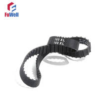 304/306/310/320/322/326XL 10mm/15mm Belt Width XL Timing Belt Black Rubber Belt Closed Loop XL Type Gear Pulley Belt 2024 - buy cheap
