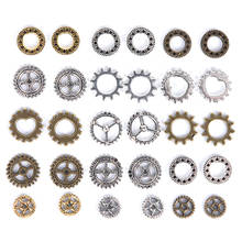 100pcs/lot Small Size 8-15mm Mix Alloy Mechanical Steampunk Cogs & Gears Diy Accessories 2024 - buy cheap