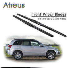 Atreus 2pcs High Quality Long Life Rubber Front Wiper Blades For Suzuki Grand Vitara 1998-2015 Windscreen Wiper Accessories 2024 - buy cheap