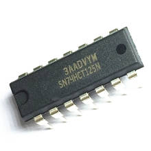 50 шт./лот SN74HCT125N DIP-14 буфера/линейный драйвер чип новый оригинальный в наличии 2024 - купить недорого