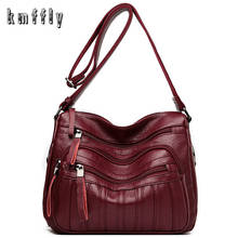 KMMFLY Brand Crossbody Bags for Women Luxury Messenger Bags Desinger Handbags Leather Sac A Main Femme High Quality Hand Bag 2024 - buy cheap