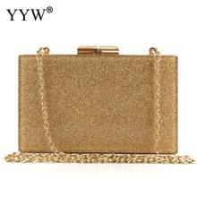 YYW 3 Style Chain Box Bag Over Shoulder Purse Evening Party Clutch Bags With Crossbody Bag For Women 2019 Handbag Tote Fashion 2024 - buy cheap