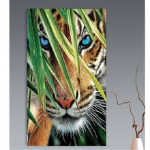 80x160cm Tiger In Jungle Animal 5D Picture Art Full Square Round Drill Diy Diamond Painting Mosaic Set Wedding DecorationZP-4007 2024 - buy cheap