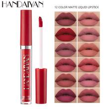 12 Color Matte Lipstick Long Lasting Liquid Lip Stick Lip Tint Make Up Waterproof Lip Gloss Brand Cosmetic Makeup TSLM1 2024 - buy cheap