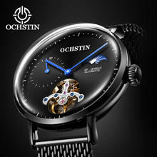 OCHSTIN Men Watch Automatic Mechanical Tourbillon Sport Military Male Clock Top Brand Luxury Stainless Steel Man Wristwatch 6121 2024 - купить недорого