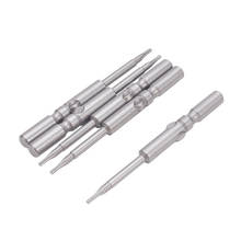 5Pcs 60mm Length T5 T6 T7 T15 Torx Screwdriver Bits S2 Steel 5mm Diameter Round Shank Magnetic Batch Head Bits 2024 - buy cheap