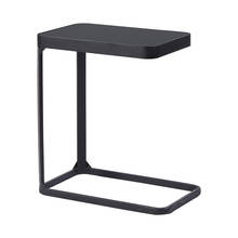 Mesa de cabeceira minimalista, estilo nórdico, pequeno, mesa de café, ferro forjado, sofá lateral, vidro temperado 2024 - compre barato