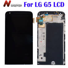 Tela de toque para lg g5, lcd h850, hfranco, tela de toque, montada com moldura, g5, h860 2024 - compre barato