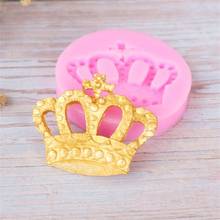 The court Crown European pattern border Decorative silicone mold fondant mold cake decorating tools chocolate gumpaste mold 2024 - buy cheap