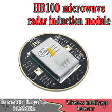Wavpois-sensor de micro-ondas hb100 x 10.525ghz, módulo para sensor de indução de corpo humano com doppler de 2 a 16m 2024 - compre barato