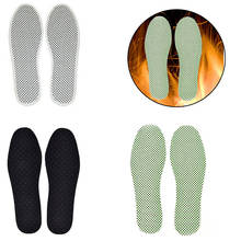 Natural Self-heating Winter Warm Tourmaline Far Infrared Rays Insoles Self Heated Insoles Massage Feet Care Foot Cushion Pads 2024 - buy cheap