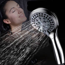 Bathroom Rainfall Rain Shower Head 5 Mode Nozzle Filter For Water Hand-Held Bath ShowerS SPA High Pressure Water Saving Spray 2024 - buy cheap