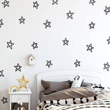 Cartoon Star Art Sticker Waterproof Wall Stickers For Kids Rooms Home Decor Removable Decor Wall Decals 2024 - buy cheap