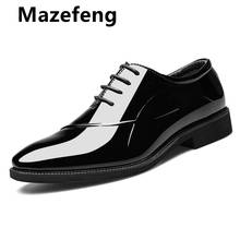 Mazefeng 2021 Men's Quality Cowhide Leather Shoes British Business Extra Size 38-48 Soft Leather Man Split Leather Dress Shoes 2024 - buy cheap