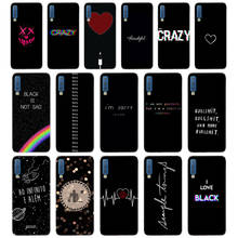 93 Color text on a black background gift Soft Silicone Tpu Cover phone Case for Samsung Galaxy A6 Plus A7 2018 A9 star Lite Case 2024 - buy cheap