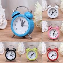 Portable Cute Mini Alarm Clock Desktop Table Bedside Clocks for Home Decor 2024 - buy cheap