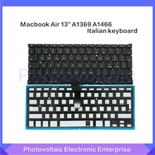 Новая итальянская клавиатура с подсветкой для Macbook Air 13 "A1369 2011 A1466 2012 2013 2014 2015 2024 - купить недорого
