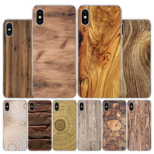 Caixa do telefone de madeira de bambu natural grão para apple iphone 13 12 11 pro max se 2020 x xs xr 7 8 6s plus capa macia fundas 2024 - compre barato