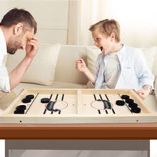 Table Hockey Game Family Table Board Games Catapult Chess Parent-child Interactive Toy Fast Sling Puck Game Foosball Games Home 2024 - buy cheap