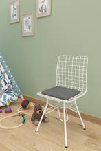 Dekopratik - Metal Wired Chair for Children 150 kg Carrying Capacity Office Garden Balcony Livingroom Made in Turkey 2024 - buy cheap