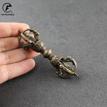 Tantric Buddhism Vajry Pestle Exorcism Instrument Dharma-Vessel KeyChains Car Decoration Deco Living Room Home Accessories 2024 - buy cheap