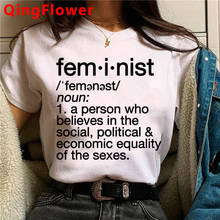 Feminist Girl Power Grl Pwr Feminism clothes women white t shirt tumblr graphic tees women summer top t-shirt couple clothes 2024 - buy cheap