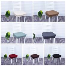 Waterproof & Stretchable Chair Cover Square Round Seat Slip Cover, Fits Range 15.7-20 inch Seats 2024 - buy cheap