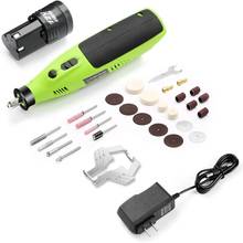 Cordless Electric Grinder Set 55W 20000rpm Mini Chain Saw Sharpener Rechargable Carving Trimming Polishing Tool Grinding Machine 2024 - buy cheap