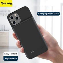 Quling-bateria 6800 mah, para iphone 12, mini 12 pro, 12 max, pro max, carregamento, bateria, bateria, caixa de carregamento, bateria 2024 - compre barato