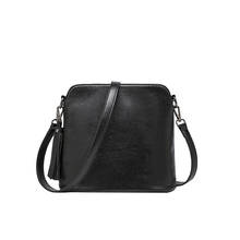 Hand Bag Genuine Leather Women Bucket Bag Handbag Vintage Tassel Messenger Bags High Quality Retro Shoulder Crossbody Bag K62 2024 - buy cheap