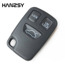 HANZSY-mando a distancia de 3 botones para coche, carcasa de repuesto para llave, para VOLVO V70, C70, S70, S40, V40, 98-05 2024 - compra barato