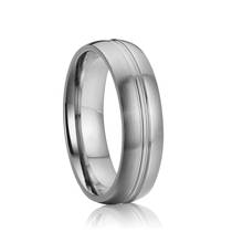 pure handmade anniversary marriage couple wedding ring for men and women titanium stainless steel jewelry fashion finger ring 2024 - buy cheap