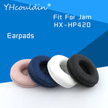 Earpads For Jam HX HP420 HX-HP420 Headphone Accessaries Replacement Ear Cushions Wrinkled Leather Material 2024 - buy cheap