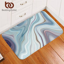 BeddingOutlet Marble Carpets For Bedroom Rainbow Luxury Bath Mat Rock Stone Trendy Floor Mat Colorful Area Rugs Doormat Dropship 2024 - buy cheap