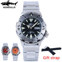 HEIMDALLR Men's Monster Diver Watch Luminous Dial Sapphire 200M Water Resistance NH36 Automatic Movement Mechanical Wristwatch 2022 - buy cheap