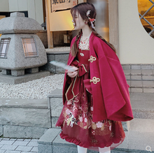 Kawaii/вечерние пальто принцессы в китайском стиле с вышивкой в готическом стиле для костюмированной вечеринки мягкое милое пальто с высокой талией для девочек Lolita cos loli 2024 - купить недорого
