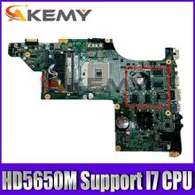 Akemy DA0LX6MB6F2 615308-001 630981-001 для ноутбука HP Pavilion DV7 DV7T DV7-4000 Материнская плата ноутбука HM55 DDR3 HD5650M Поддержка I7 Процессор 2024 - купить недорого
