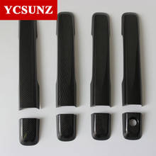 2019 ABS Car Styling For Isuzu d-max Accessories Carbon Fiber Door Handle Cover Strip Trim For Isuzu d-max 2012-2019 Ycsunz 2024 - buy cheap