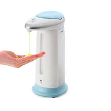 Dispensador automático de jabón líquido, botella desinfectante con sensor infrarrojo, sin contacto, para cocina y baño, 400ML 2024 - compra barato