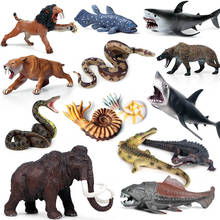 Детская Имитация Динозавра, древние игрушки-животные, модель ледникового периода, ПВХ, экшн-фигурки животных, игрушки, Детский Рождественск... 2024 - купить недорого