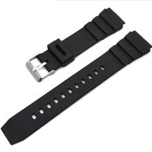 Universal Black Silicone Rubber Strap for Casio G-SHOCK Watchband 18mm 20mm 22mm Sports Watch band belt wristband Bracelet 2024 - buy cheap