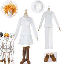 Anime The Promised Neverland Emma  Cosplay Costume Yakusoku no Neverland Norman Cosplay Costume Girls Boys School Uniform set 2024 - buy cheap