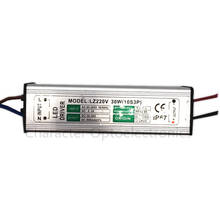 Adaptador de fuente de alimentación de AC85V-265V a DC30V-36V, controlador LED de 900mA y 30W, transformador impermeable a prueba de lluvia para lámpara de reflector LED, 1 unidad 2024 - compra barato