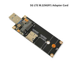 5G module development board adapter board with SIM card holder M.2 ngff interface USB3.0 for quectel MR500Q module 2024 - buy cheap