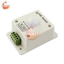 8A Body PIR Motion Sensor Switch For LED Light Strip Automatic Highly Sensitive Light Switch Infrared Control DC 12V-24V 2024 - buy cheap